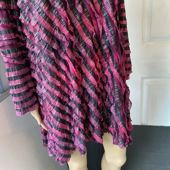 Essentials Artsy Flowy Boho Artsy Largenlook Tunic Top Blouse Women Plus 3X New - Picture 7 of 9